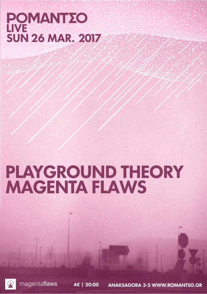 26/03/2017 Playground Theory – Magenta Flaws live @ Romantso